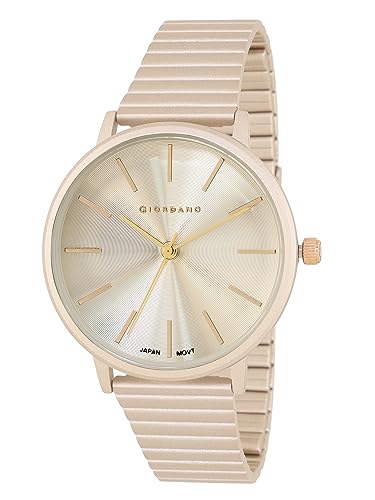 Giordano-Analog-Stylish-Watch-for-Women-Water-Resistant-Fashion-Watch-Round-Shape-with-3-Hand-Mechanism-Wrist-Watch-for-Girls-Ladies-to-Compliment-Your-LookIdeal-Gift-for-Female-GZ-60057