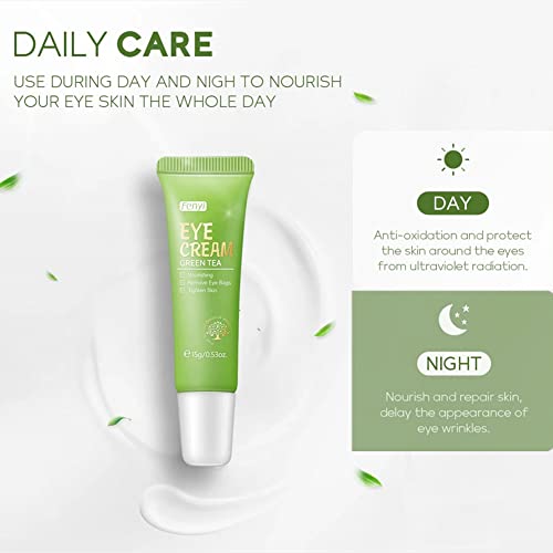 Grospe Green Tea Matcha Eye Cream Refresh & Hydrate Under Eye Treatment Reduce Puffiness thumb #4