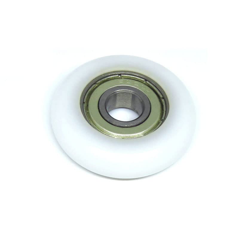 4 Stück Außendurchmesser 40 mm Rudergerät Rad 10 x 40 x 10 mm BSR600040-10 Rudersitz Rollenlager Pulley-CN, Weiß