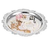 Ciieeo Köstliches Dessertserviertablett aus Vintage Design für Hochzeiten und Festlichkeiten Schmuck und Snackplatte