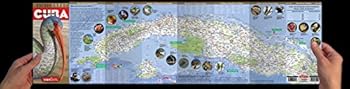 NatureSmart Cuba Map by VanDam -- Country Road & Eco Travel Map of Cuba mapping natural history, preservation & unique species - Laminated folding ... ... 2017 Edition