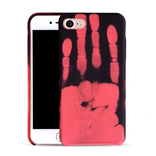 Magical Heat Sensitive PU Back Custodia per iPhone...