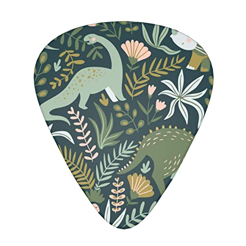 Ensemble de 12 médiators de guitare dinosaure mignon pour guitare acoustique, guitare électrique, contrebasse, ukulélé - Les Beatles, Paul McCartney, John Lennon, RIngo Starr, George Harrison Ensemble de 12 médiators de guitare dinosaure mignon pour guitare acoustique, guitare électrique, contrebasse, ukulélé