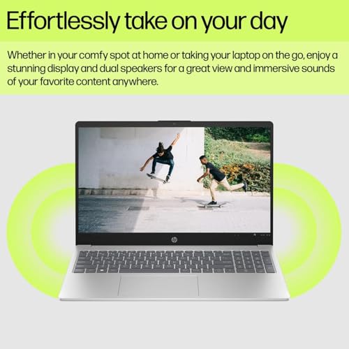 Image of HP 15 Student & Business Laptop 15.6 inch IPS HD Display (Intel i3-N305, 8GB DDR4, 128GB UFS SSD, Intel UHD, Bluetooth 5.4, WiFi 6, Webcam, Win 11 Pro) with DKZ USB Port Expander