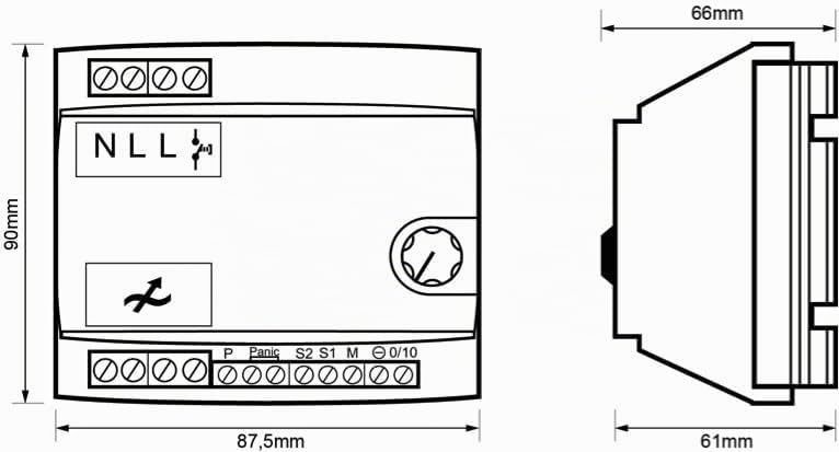 Dinuy RE.EL5.LE1 - Regulador modular led 230v 1200w
