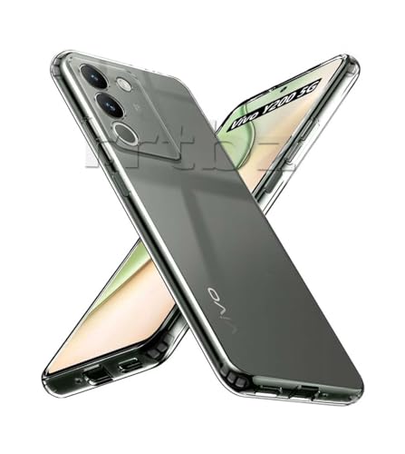 Image of Soft Silicone TPU Back Cover Compatible with Vivo Y200 5G