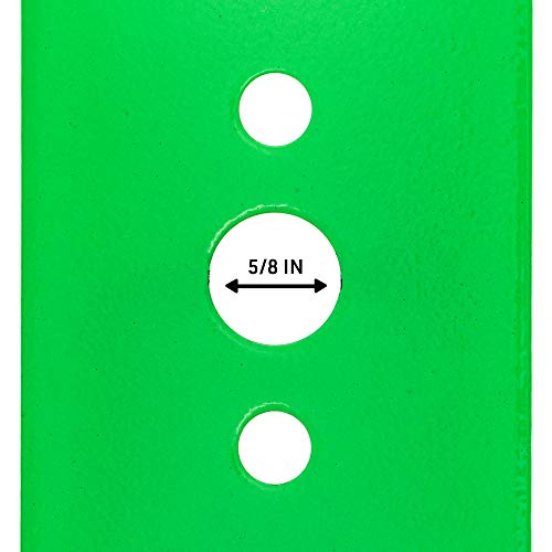 8TEN LawnRAZOR Mower Blade for Exmark Ariens Gravely 48 inch Deck 04919100 103-2527 103-6583 (Notched High Lift) 3 Pack