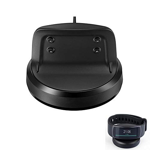 Chargeur Compatible Samsung Gear Fit 2 SM-R360 et Gear Fit Pro Dock Station Support Recharge de Remplacement avec Câble USB Rechange