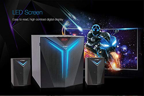 Subwoofer with high contrast digital LED display