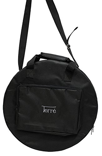 Tasche Shaman-deluxe 70 cm Schamanen Trommel Hülle Schwarz Tragegurte Schultertasche zum umhängen