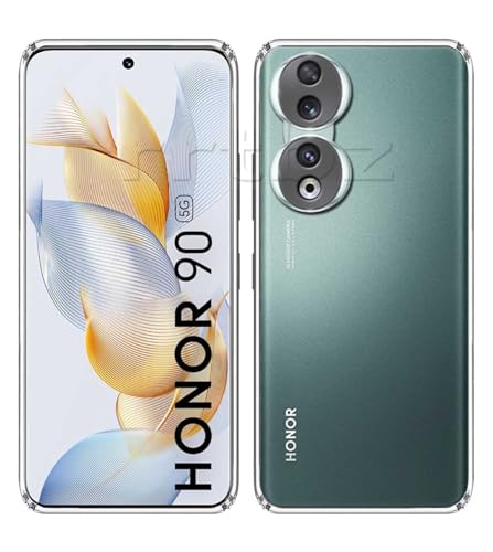 Image of Soft Silicone TPU Back Cover Compatible with Honor 90 5G, Transparent