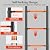 Telescoping Ladder, 12.5 FT Aluminum Extendable Ladder, 330 Lbs Capacity, Collapsible Folding Ladder for House, Roof, RV & Travel Trailer (Black+Orange)