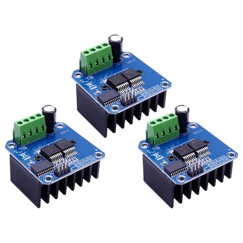 Módulo controlador de corriente BTS7960 driver puente H 43A para motor DC de alta potencia 1
