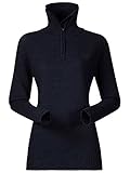 Regular Fit Bergans Damen Ulriken Pullover, Dark Blue Melange, L