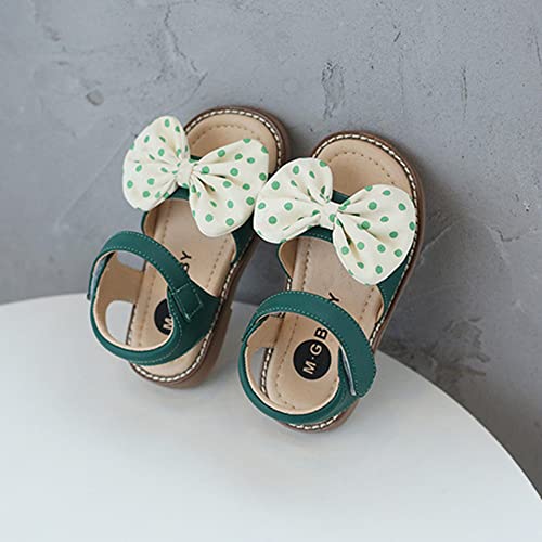 Toddler Girl Sandals Soft Open Toe Sandals for Kids Little Girl Cute Bow Flats Dress Sandals Summer Shoes3