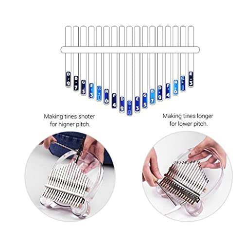 Wzhzj 17 Clés Kalimba Africain Massif Acajou Pouce Piano 17 Clés Bois Massif Kalimba Instrument Musical De Haute Qualité… - Les Beatles, Paul McCartney, John Lennon, RIngo Starr, George Harrison Wzhzj 17 Clés Kalimba Africain Massif Acajou Pouce Piano 17 Clés Bois Massif Kalimba Instrument Musical De Haute Qualité… – Image 6