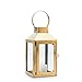 Weddingstar Inc. Small Decorative Candle Lantern - Gold (Pack of 1)