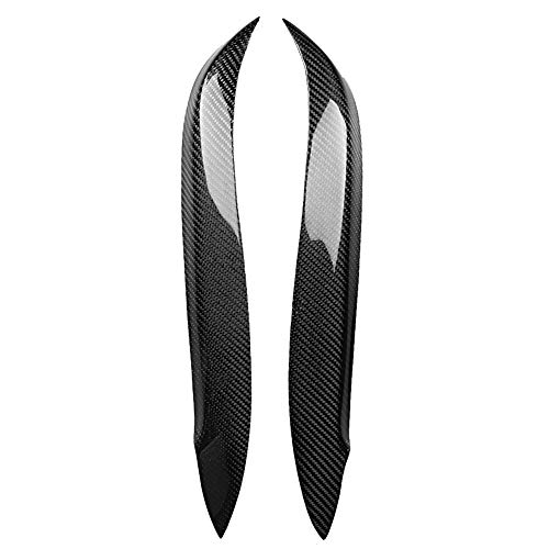 Keenso Headlight Eyebrow Cover, Headlight Eyebrow Cover Trim Sticker Car Exterior Decoration Fits for Toyota Starlet Glanza EP91 1996-1999