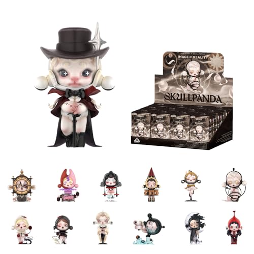 POP MART SKULLPANDA Image of Reality Series Figures, 12PCs