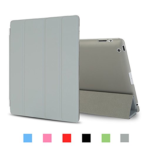 Jun-see Funda Ultrafina magnética para iPad Pro de 12,9" con Protector de Pantalla, Gamuza de Limpieza y bolígrafo