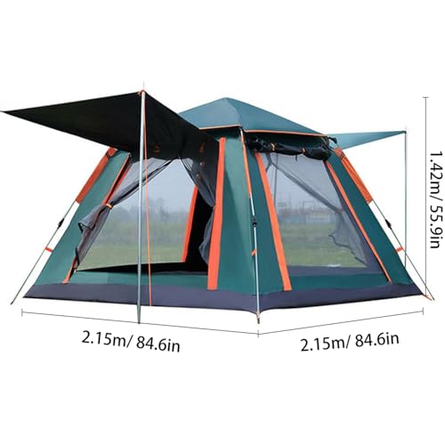 Carpa de camping automática y portátil para familia grande miniatura 2