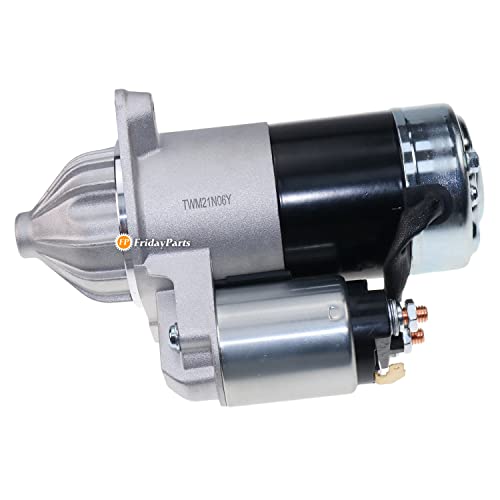 Starter FridayParts 6C070-59214 compatible para tractor Kubota B26 B2630 B2650 B2710 B2910 B3000 B3030 B3200 B3300 B3350 B7800 motor V1505 miniatura 4