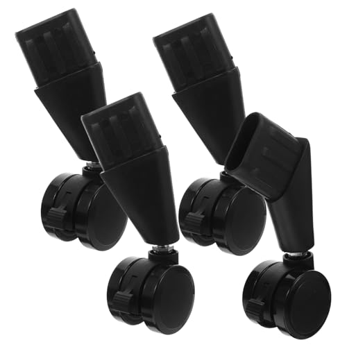 SEWACC 4pcs Heavy Duty Silent Office Chair Caster Wheels Replacement Desk Chair Casters for Hardwood Carpet Floors Stable Positioning and Enhanced Durability for Office Use