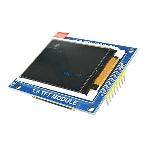 Generic Mini 1.8 Inch 128x160 Serial TFT LCD Module Display with PCB Adapter IC Dot Matrix 3.3V 5V IO Inerface Cmmpatible 1602 5110, WYC_DJFF_10349