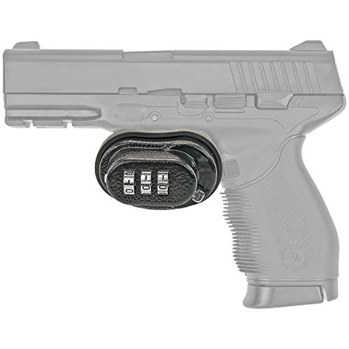 3-Digit Combination Trigger Gun Lock – Universal Firearm Safety Lock for Rifles, Shotguns, and Handguns