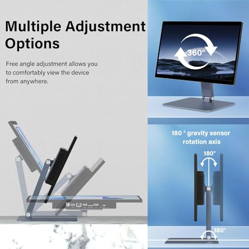 Image of 15.6 inch All-in-One Desktop Computer with Built-in Camera, Android 12 Industrial Panel PC Computer RK3399 4GB RAM /64GB ROM, HDMI 2.0, WiFi 5 Bluetooth 4.2 for Office /Automation /Kiosk /Bar /Warehouse