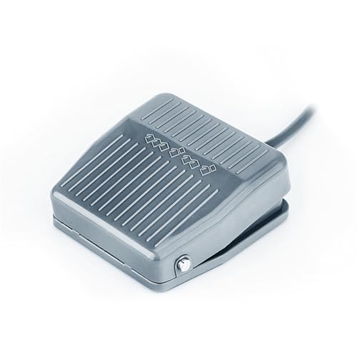 Pédale TFS-201 évitez les faux contacts avec l'interrupteur 220V en argent