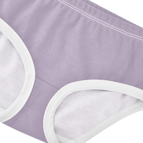 Joisal Florals Toddler Underwear Floral 2t Cotton Cute Panties Girl Violet Lavender Pastel Briefs Undies Kids4
