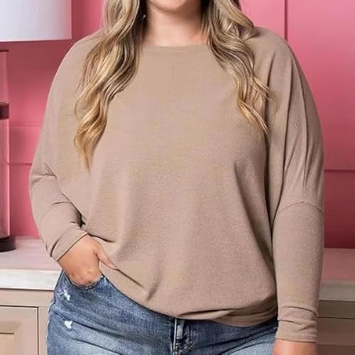 Dreamy Knit Boatneck Dolman Top, Dreamy Knit Dolman Top, Oversized Casual Lightweight Pullovers Tops for Women4