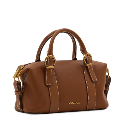 Image of Miraggio Aira Top Handle Satchel Bag | Women Handbag | Handbags For Women Office Travel