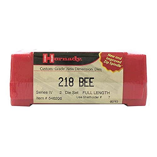Outil Hornady Series IV Specialty Die Set 218 BEE (.224) matrice rechargement carabine