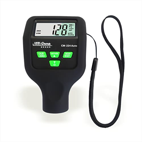 Car Painting Depth Gauge Coating Thickness Gauge Meter 01500um,Gray
