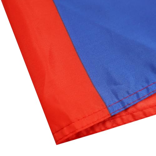 Image of AZ FLAG - Liechtenstein Flag - 2x3 Ft - 100D Polyester Landtag Banner with Two Metal Grommets - Fade Resistant - Vivid Colors - 2' x 3' Feet - 90x60 Cm