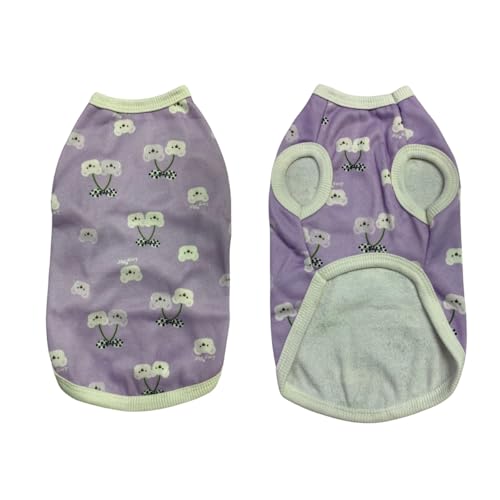 LUVY PET, Roupa Pet Soft Bouclê Peluciado Ursos Lilás Tamanho:G