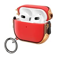 Amazon | ZENIX DESIGN TECH Airpods 第3世代 用 ケース カラビナ付き
