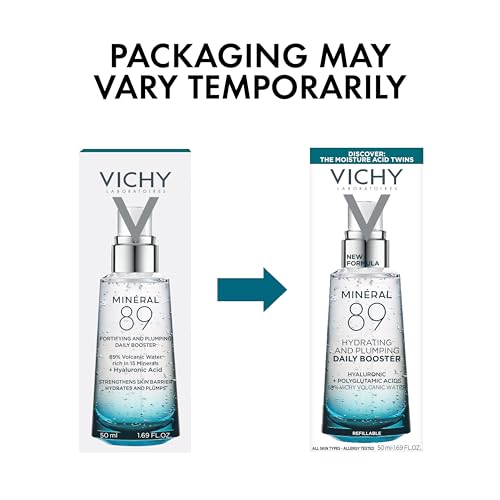 Vichy Mineral 89% Mineralizing Water + Hyaluronic Acid 50 ml