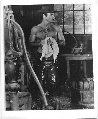Amazon.com: Burt Reynolds Bare Chested Hunky Pose Smoking Cigar Original  Photo Sam Whiskey: Photographs