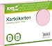 Produktbild RNK 114853 - Karteikarten kariert 5 mm, rosa, DIN A5, 1 Packung à 100 Karten