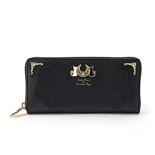 cultofmoon Sac Luna 20e Anniversaire De Sailor Moon Portefeuille Bourse, Noir