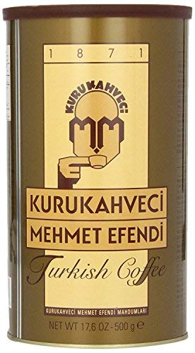 Mehmet Efendi Lot de 3 boîtes de café turc, 500 g