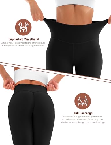 BLUEENJOY Leggings for Women - High Waisted Full Length Buttery Soft Yoga Pants for Workout Athletic Daily4