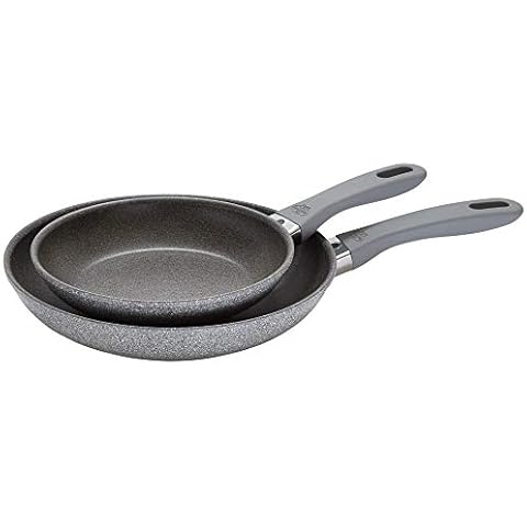 Ballarini Parma Plus by HENCKELS 2-pc Aluminum Nonstick Fry Pan Set, Made in Italy Cover