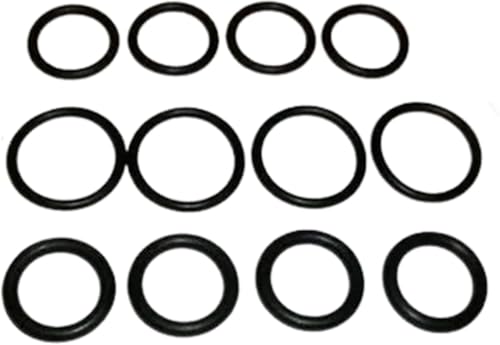 Street Sport Industries Push Rod Tube Seals Compatible with Harley EVO Big Twin Sportster 883cc 1200cc 1340cc, 12 Pcs