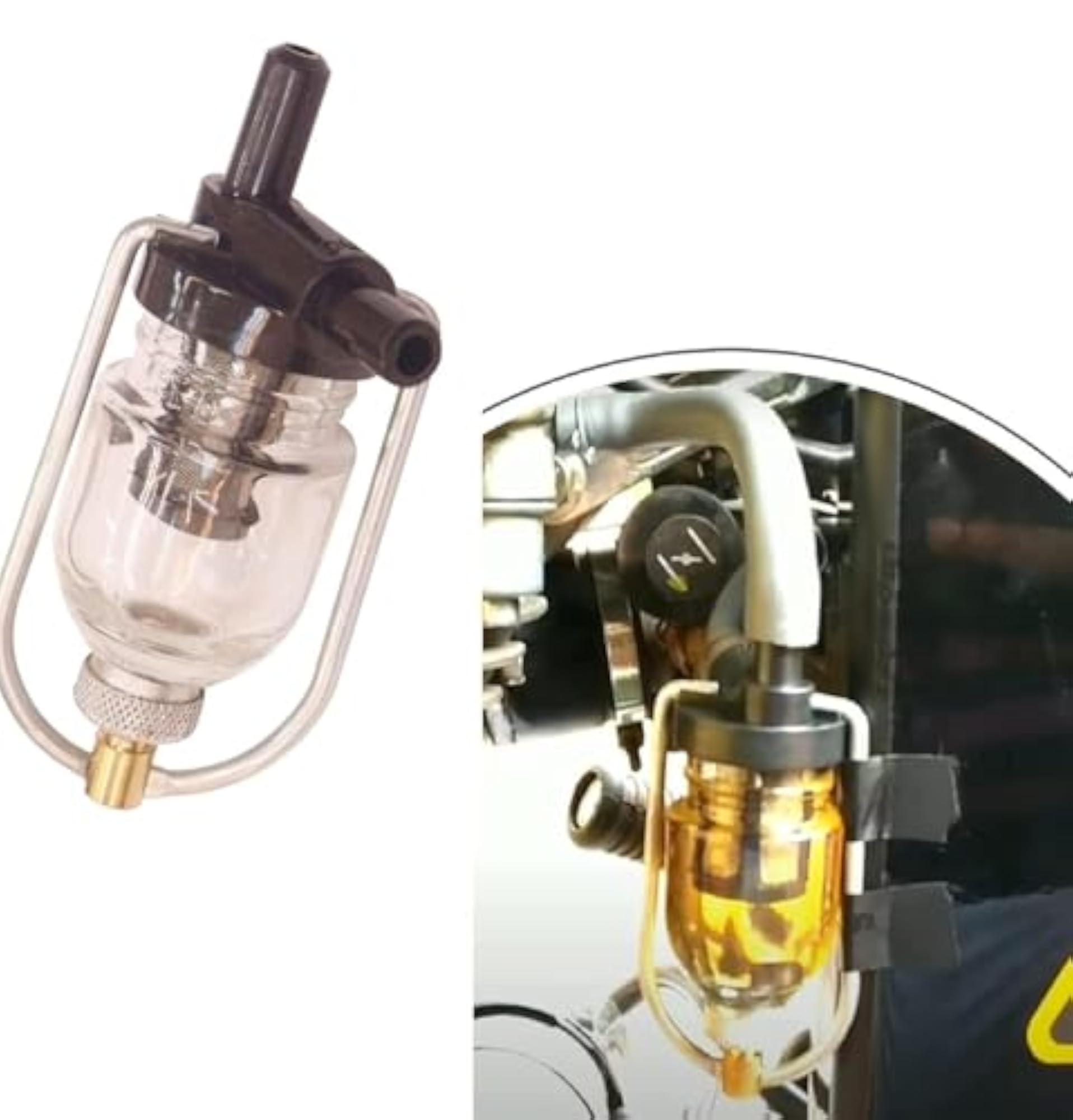 Petrol Fuel Filter Compatible with Royal Enfield Bullet BS3 & BS4