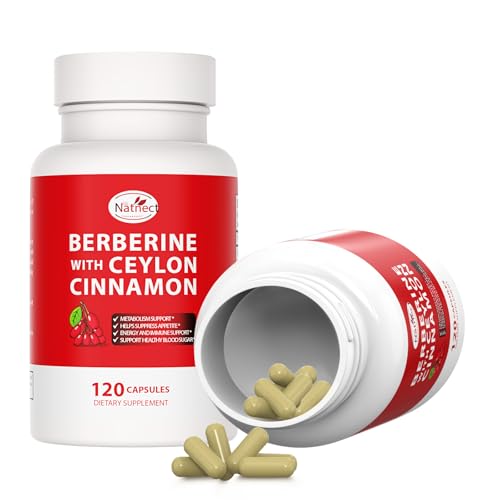 Natnect 1700Mg Berberine Supplement With Ceylon Cinnamon, Licorice Extract, Berberine 6X For Healthy Weight Management thumb #6