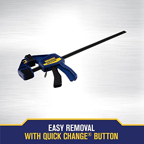 Irwin Quick-Grip Bar Clamp, One-Handed, Medium-Duty, 18-Inch (1964719) #TOP2